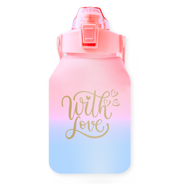 With Love Ombre Bottle (Pink / Purple)