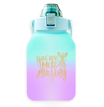 You are Mermazing Ombre Bottle (Purple / Green)