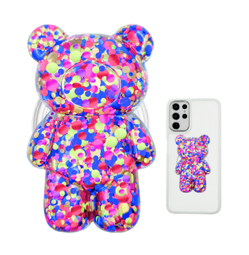 Teddy Phone Pop Socket