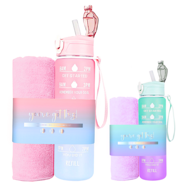 Towel &amp; Bottle Set