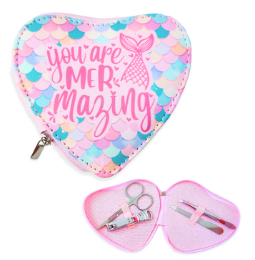 Heart-Shaped Manicure Set (Mermaird)