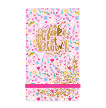 Pink Floral Notepad (Hardcover)