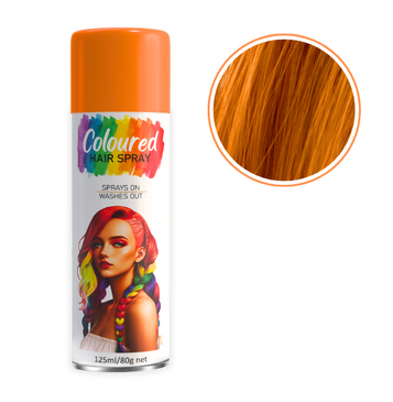 Coloured Hair Spray (Orange)