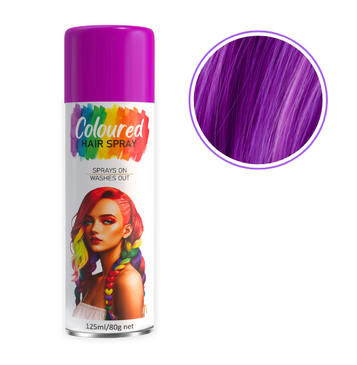 Coloured Hair Spray (Purple)