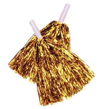 Metallic Pom Pom (Gold)