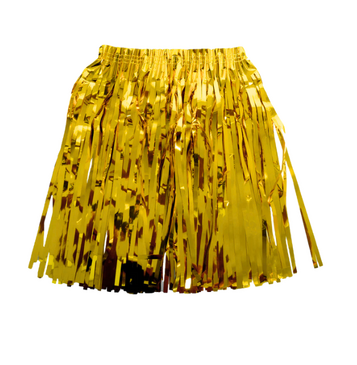 Tinsel Fringe Skirt (Gold)