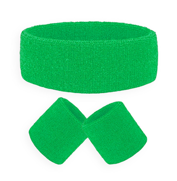 Sweat Band Set (Green)