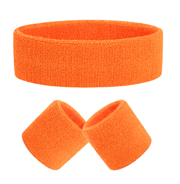 Sweat Band Set (Orange)