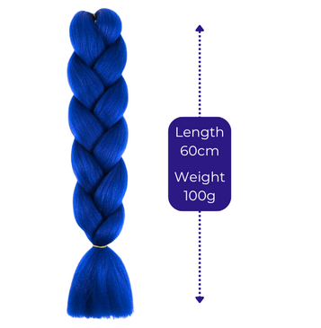 Jumbo Braid (Dark Blue)