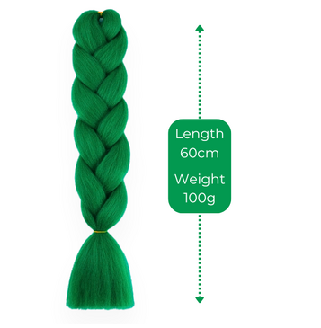 Jumbo Braid (Green)