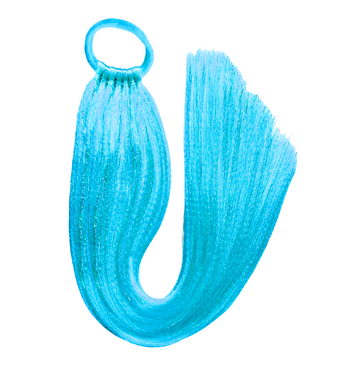 Tinsel Sports Carnival Ponytail (Aqua)