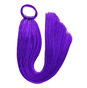 Tinsel Sports Carnival Ponytail (Purple)