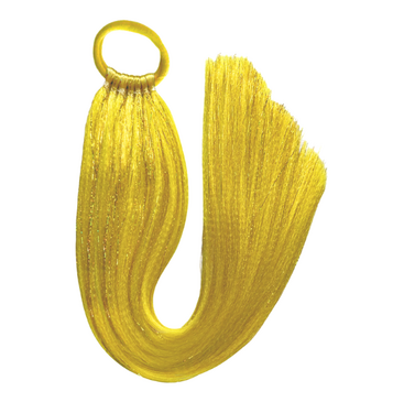 Tinsel Sports Carnival Ponytail (Yellow)