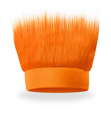 Fluffy Headband (Orange)