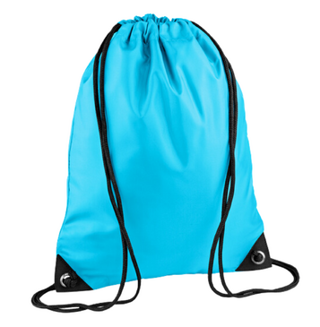 Drawstring Bag (Aqua)