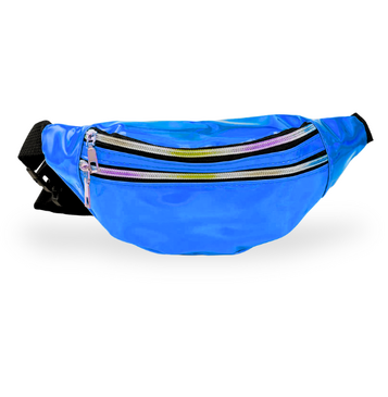 Holographic Bum Bag (Blue)