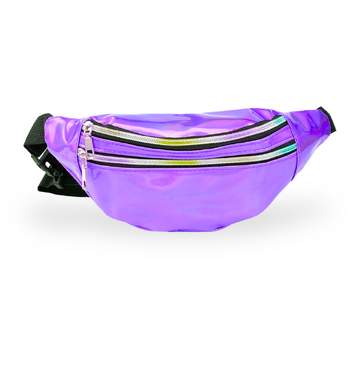 Holographic Bum Bag (Purple)