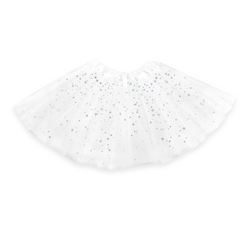 Glitter Tutu (White)